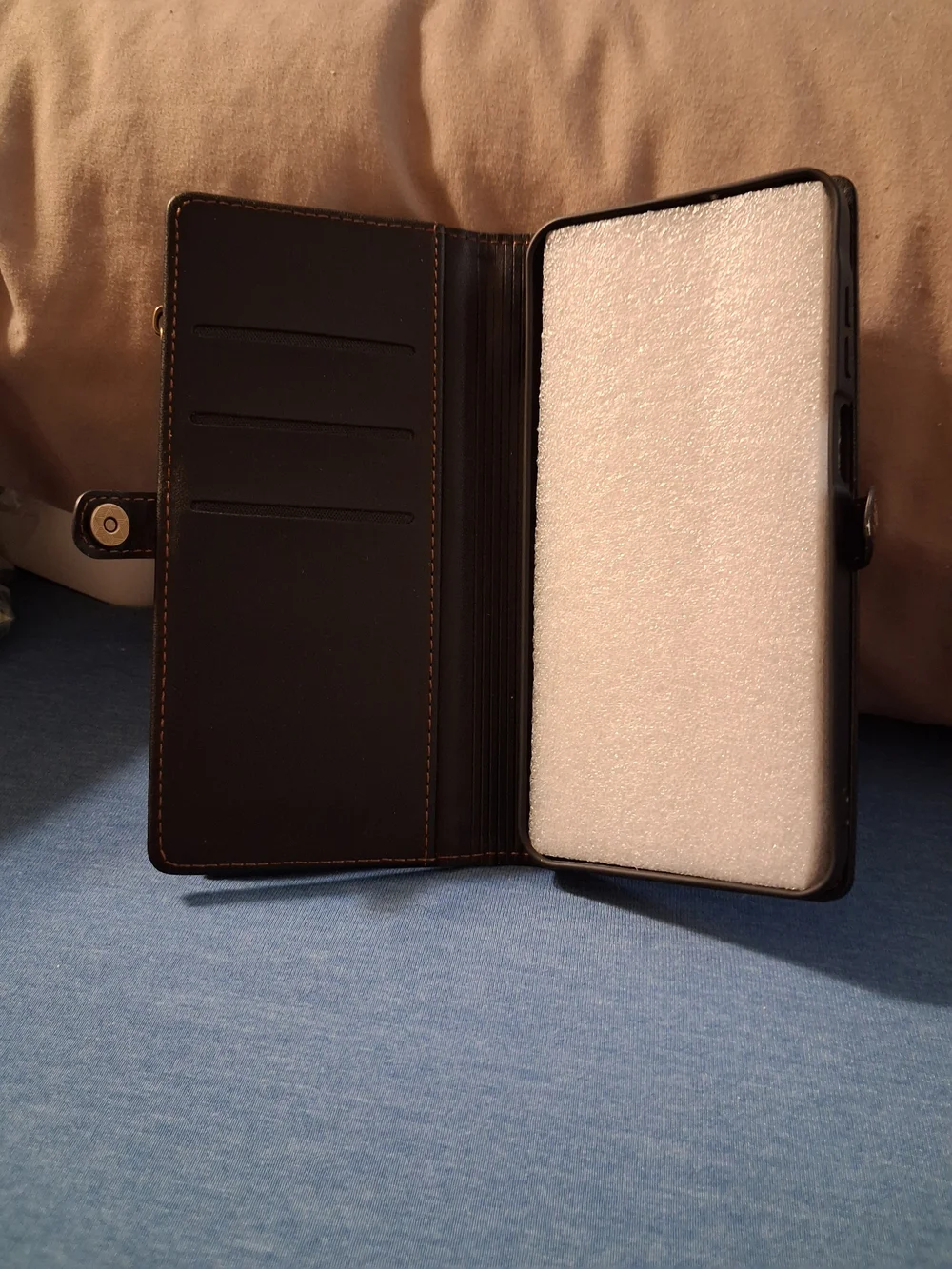 Defencase Samsung Galaxy A16 5G RFID Wallet Case Black Card Holder New